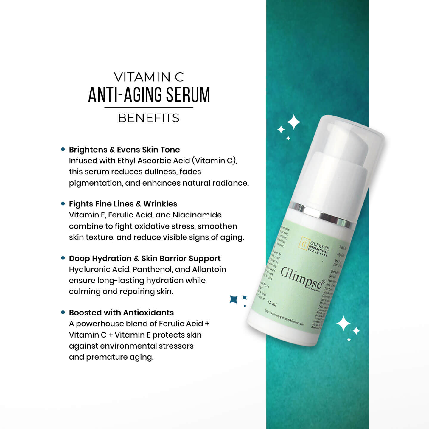 Anti-Aging Vitamin C Serum Face Serum For Men & Women
